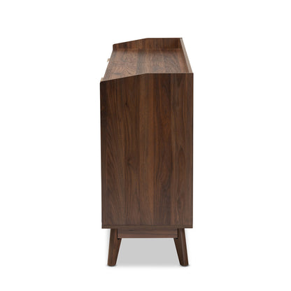 Baxton Studio - Lena Dresser in Walnut - LV4COD4231WI-Columbia-6DW-Dresser view 4