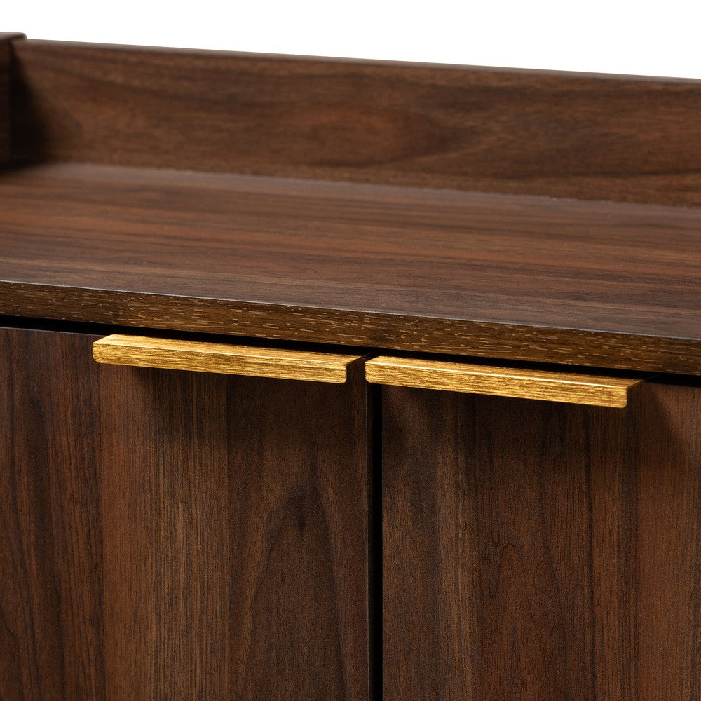 Baxton Studio - Lena Shoe Cabinet in Walnut - LV4SC4150WI-Columbia-Shoe Cabinet view 6