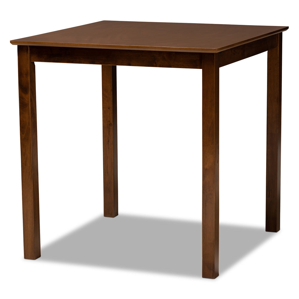 Baxton Studio - LeNoir Pub Set in Grey/Walnut - RH315P-Grey/Walnut-5PC Pub Set view 3
