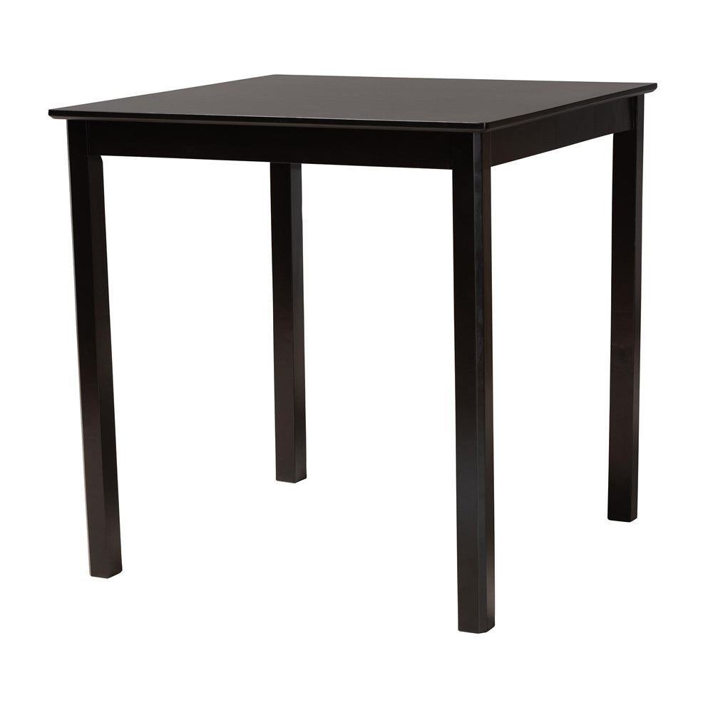 Baxton Studio - Lenoir Pub Table in Espresso Brown - RH7070T-Dark Brown-PT view 1