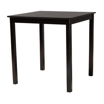 Baxton Studio - Lenoir Pub Table in Espresso Brown - RH7070T-Dark Brown-PT view 1
