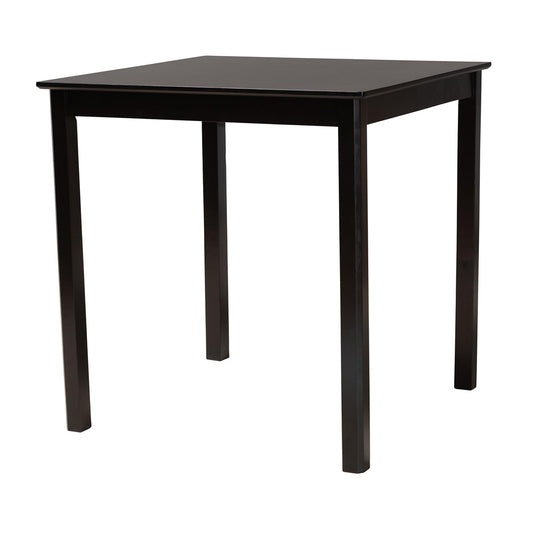 Baxton Studio - Lenoir Pub Table in Espresso Brown - RH7070T-Dark Brown-PT view 1