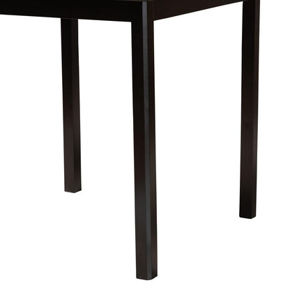Baxton Studio - Lenoir Pub Table in Espresso Brown - RH7070T-Dark Brown-PT view 4