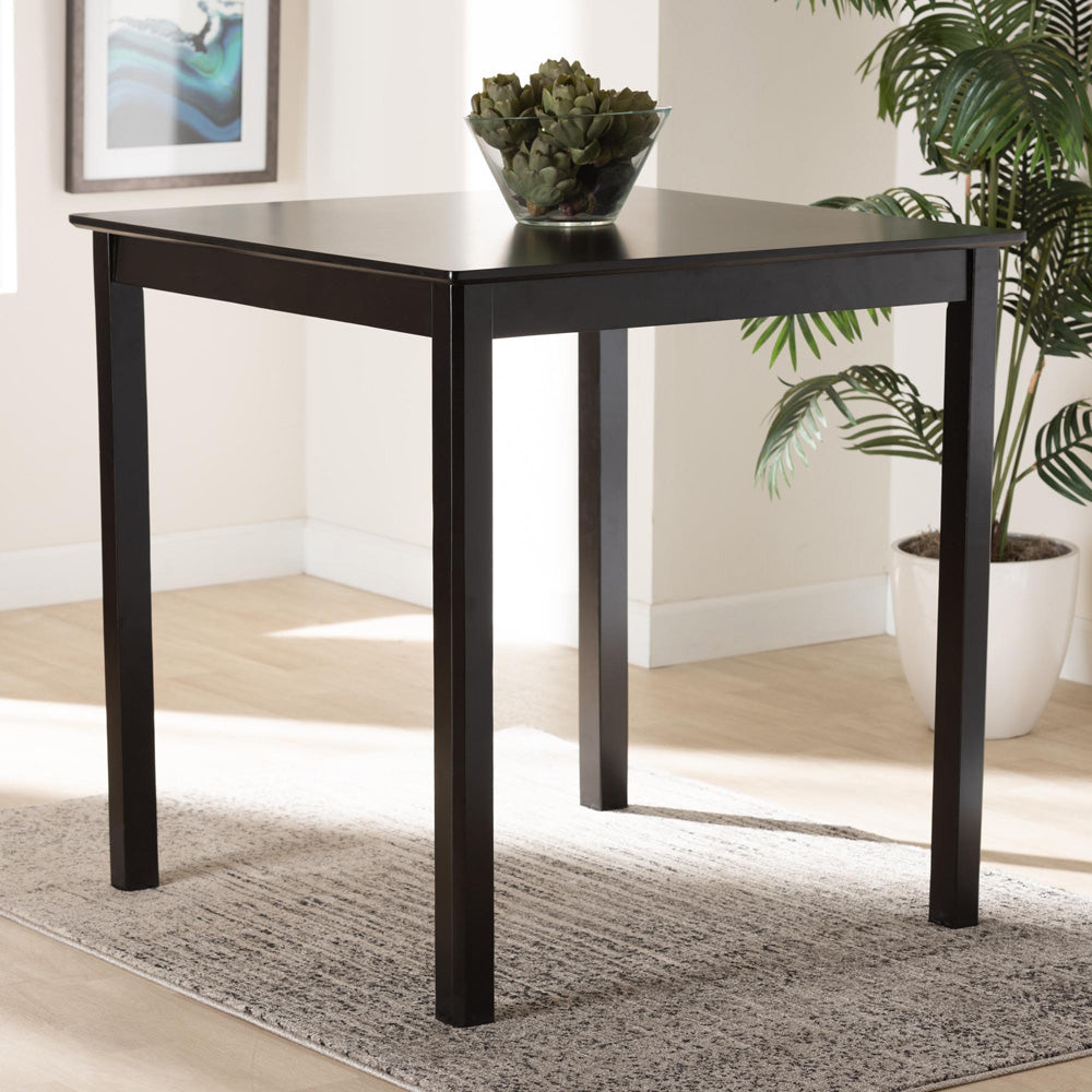 Baxton Studio - Lenoir Pub Table in Espresso Brown - RH7070T-Dark Brown-PT view 6