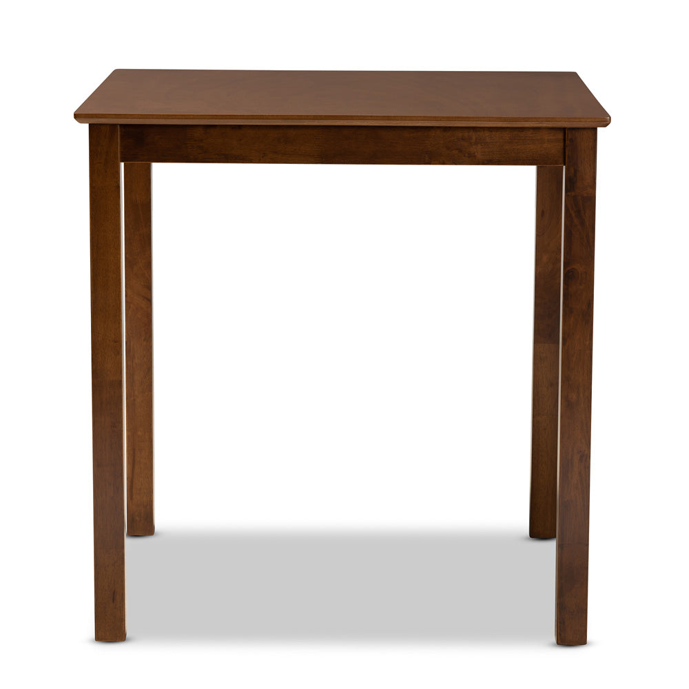 Baxton Studio - LeNoir Pub Table in Walnut - RH7070T-Walnut-PT view 2