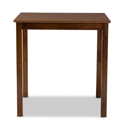 Baxton Studio - LeNoir Pub Table in Walnut - RH7070T-Walnut-PT view 2