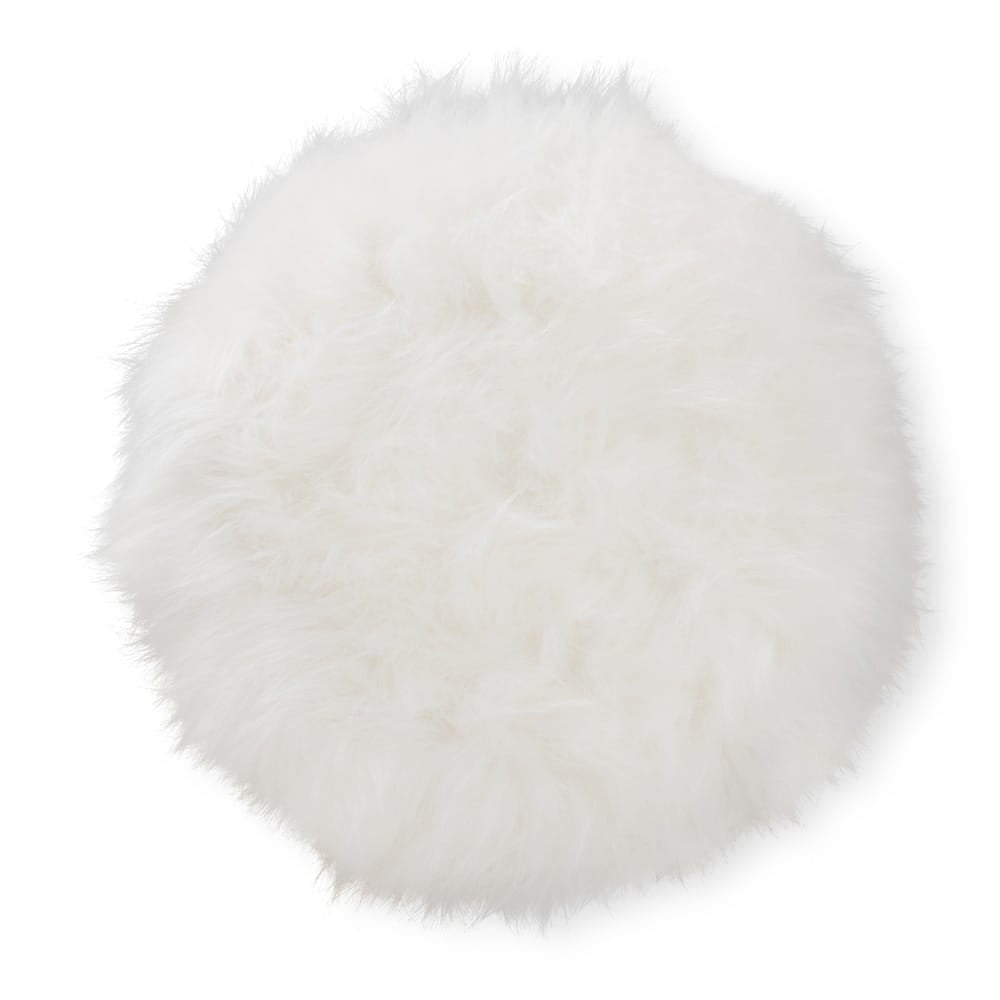 Baxton Studio - Leonie Ottoman in White/Gold - FJ5A-025-White/Gold-Otto view 2