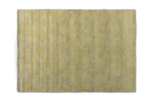 Baxton Studio - Leora Rug - Leora-Lime/Silver-Rug view 1