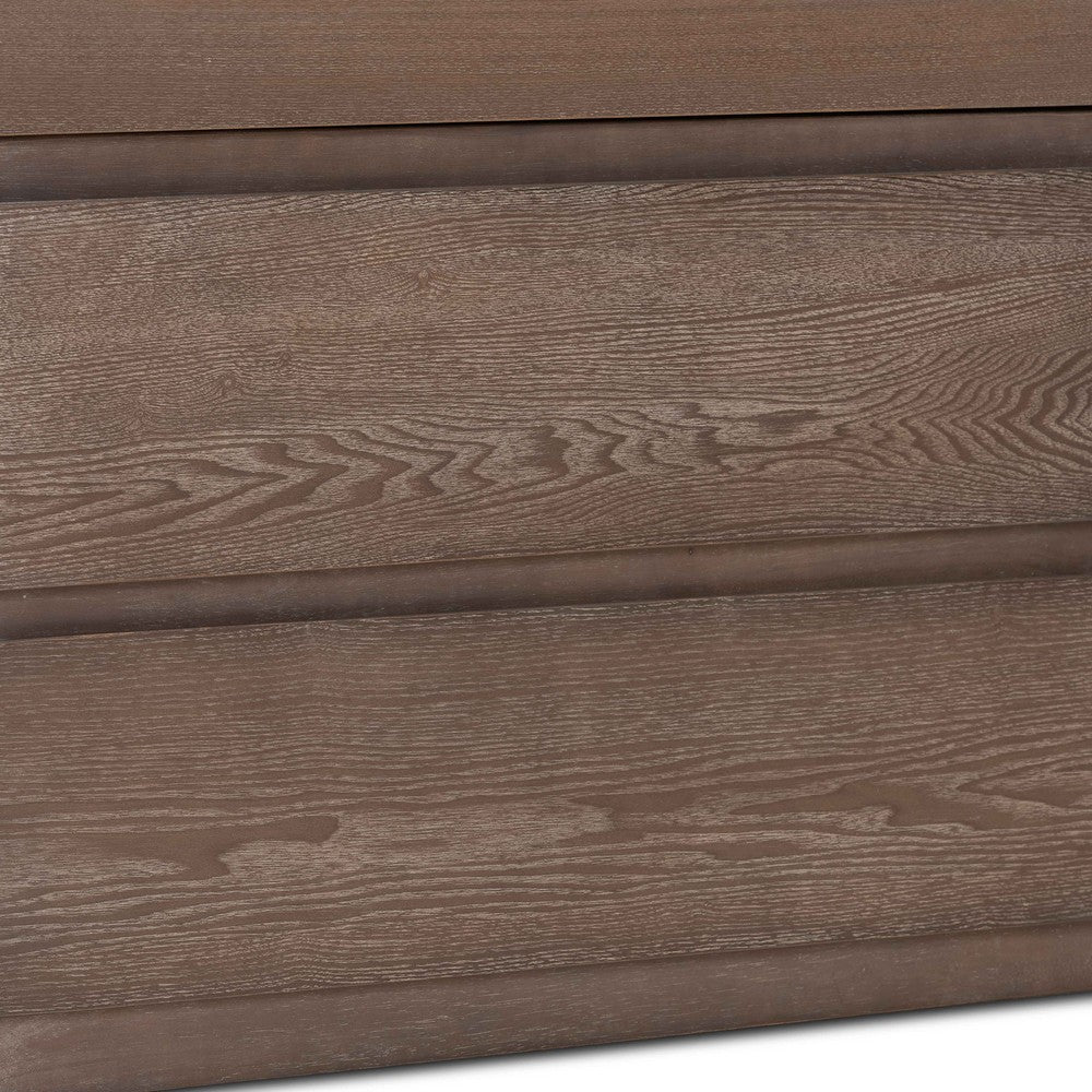Baxton Studio - Levon Twin Size Bed in Antique Oak - MG0042-Antique Oak-Twin view 7