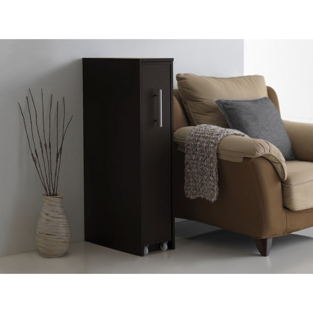 Baxton Studio - Lindo Bookcase in Dark Brown - SH-001-Espresso view 6