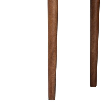 Baxton Studio - Linore Console Table in Dark Walnut Brown - FUR6897-2DW-Console Table view 7