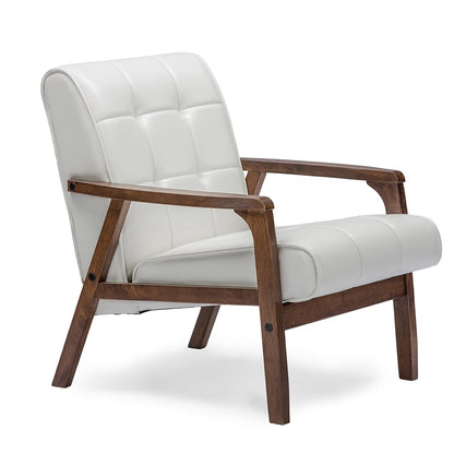Baxton Studio - Living Room Chair in White - TOGO CC-109-545 view 1