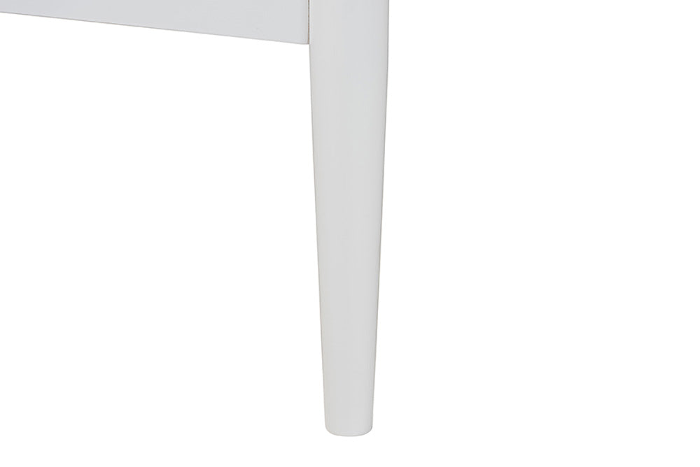 Baxton Studio - Louetta Queen Bedroom Set - SW8591-White-4PC Queen Bedroom Set view 10
