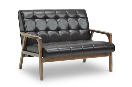 Baxton Studio - Loveseat in Brown - TOGO LS-109-541 view 1