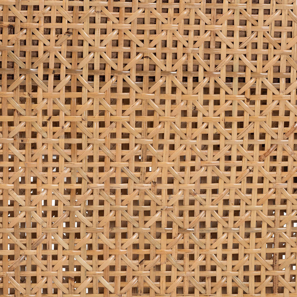 Baxton Studio - Lovina Bench in Light Honey/Light Brown - Lovina-Light Honey/Light Brown Rattan-Bench view 6