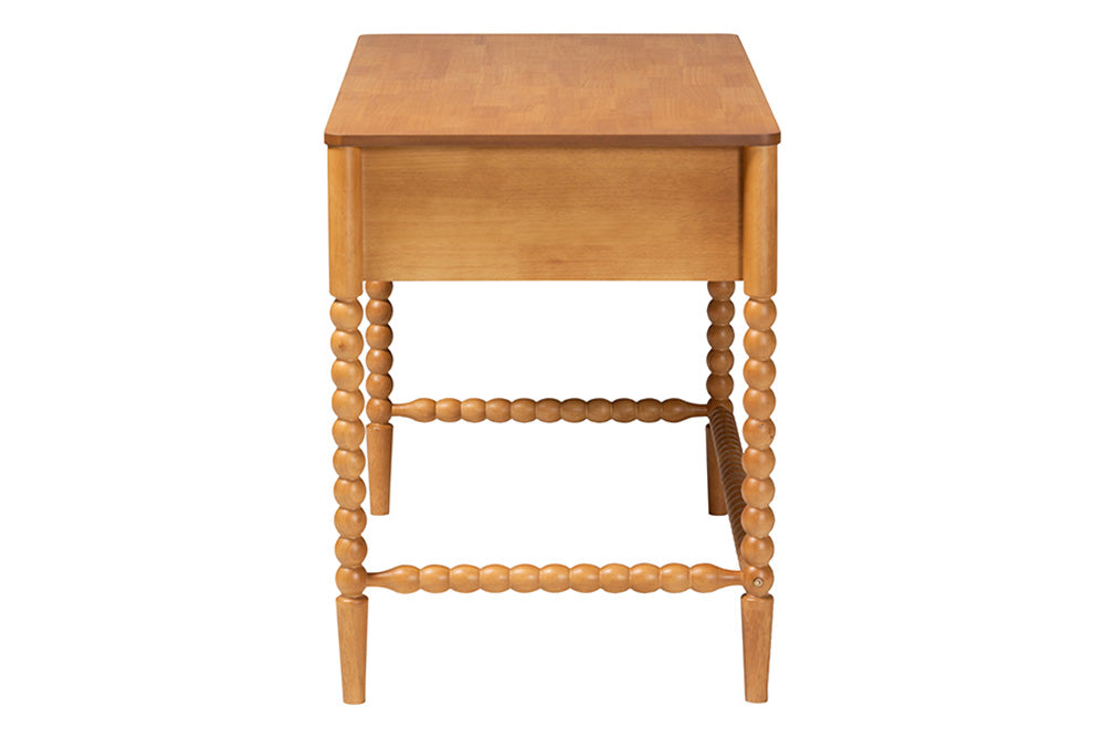 Baxton Studio - Lucera Desk - MG9011-4-NT Oak-Writing Desk view 5