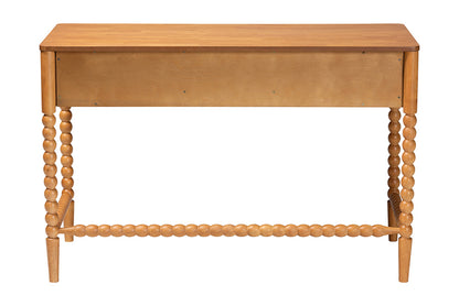 Baxton Studio - Lucera Desk - MG9011-4-NT Oak-Writing Desk view 6