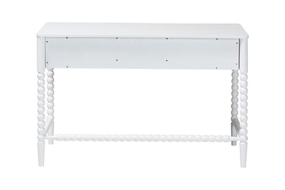 Baxton Studio - Lucera Desk - MG9011-4-White-Writing Desk view 6