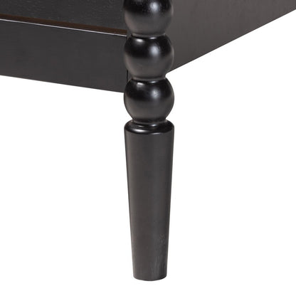 Baxton Studio - Lucera Dresser in Black - MG9011-Black-6DW-Dresser view 7