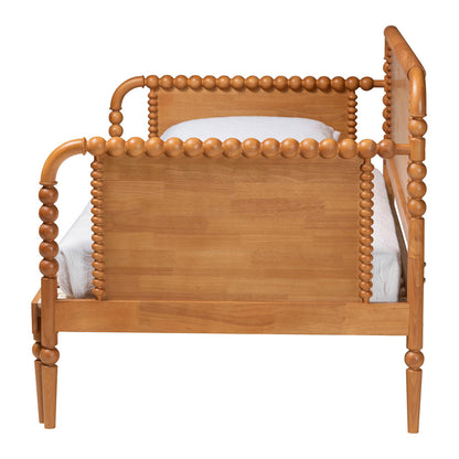 Baxton Studio - Lucera Expandable Daybed in Oak Brown - MG0110-5-NTOak-Twin to King-Daybed view 3