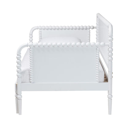 Baxton Studio - Lucera Expandable Daybed in White - MG0110-5-White-Twin to King-Daybed view 3