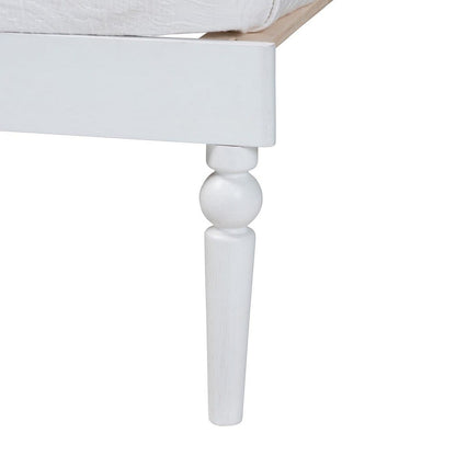 Baxton Studio - Lucera Expandable Daybed in White - MG0110-5-White-Twin to King-Daybed view 7