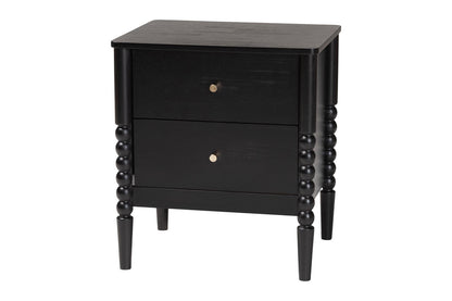 Baxton Studio - Lucera Full Bedroom Set in Black - MG0110-4-Black-Full 4PC Bedroom Set view 4