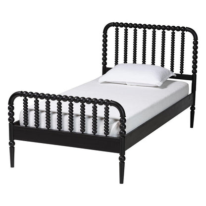 Baxton Studio - Lucera Full Bedroom Set in Black - MG0110-4-Black-Full 5PC Bedroom Set view 3