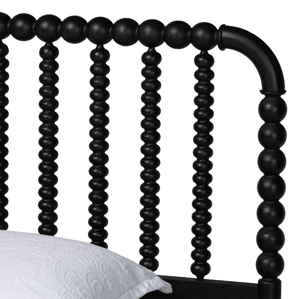 Baxton Studio - Lucera Twin Bedroom Set in Black - MG0110-4-Black-Twin 5PC Bedroom Set view 9