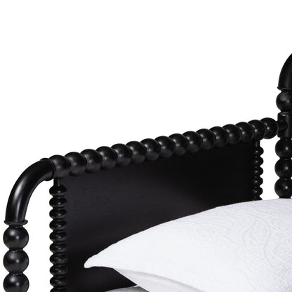 Baxton Studio - Lucera Twin Size Daybed with Trundle in Black - MG0110-4-Black-Daybed/T view 6