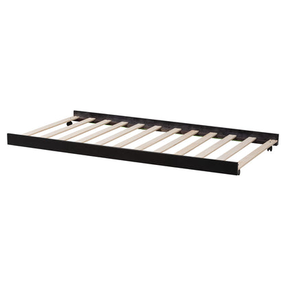 Baxton Studio - Lucera Twin Size Trundle in Black - MG24-Black-Trundle view 3