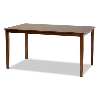 Baxton Studio - Lucie Dining Set in Grey/Walnut Brown - RH333C-Grey/Walnut-DC-7PC Dining Set view 3