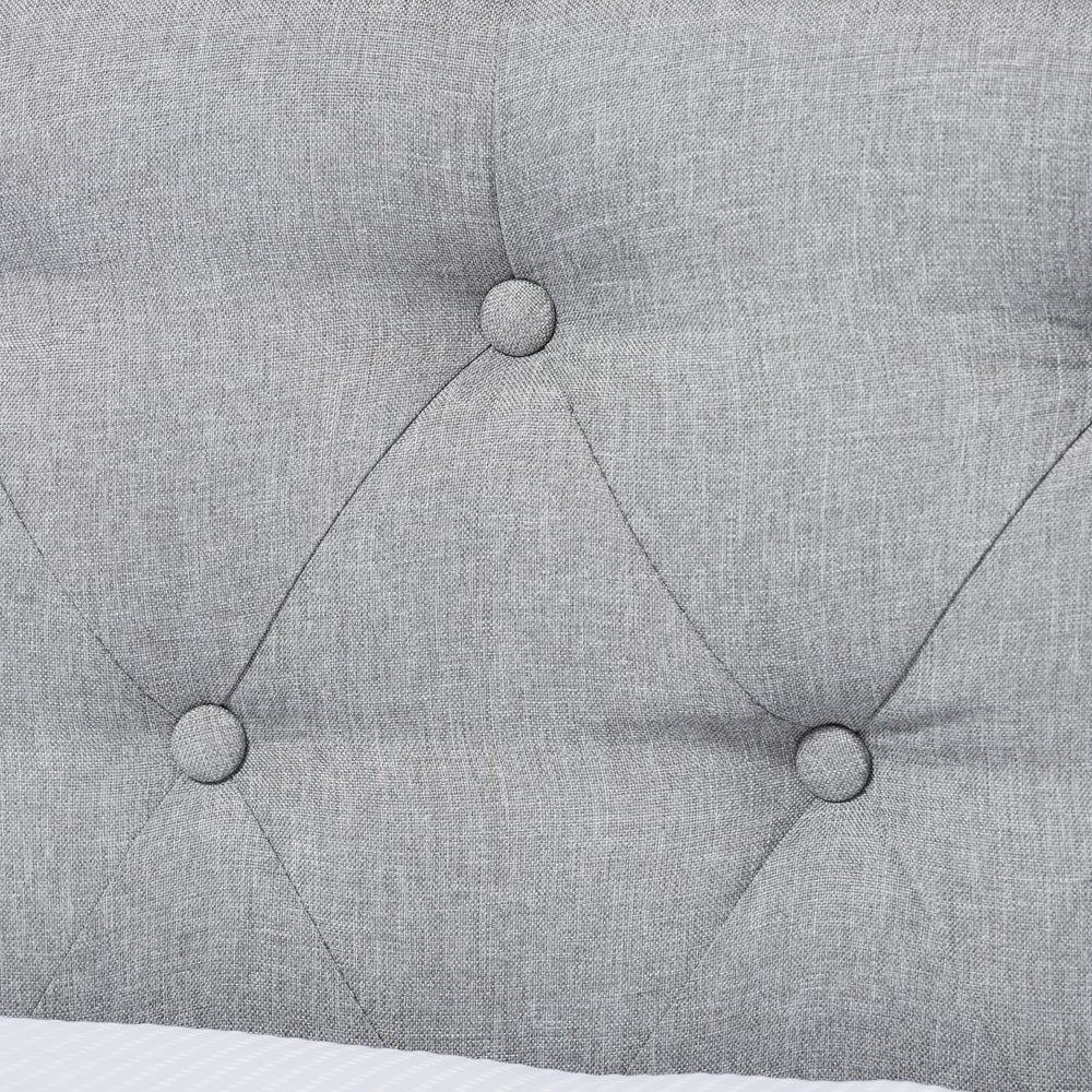 Baxton Studio - Mabelle Daybed in Grey - Ashley-Grey-Daybed view 6