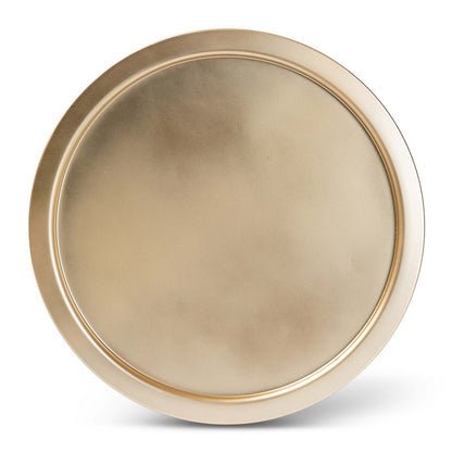 Baxton Studio - Mabon End Table in Gold - H01-102594B Metal Tray Table view 4