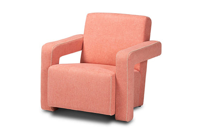 Baxton Studio - Madian Chair - 2018-Red-CC view 1