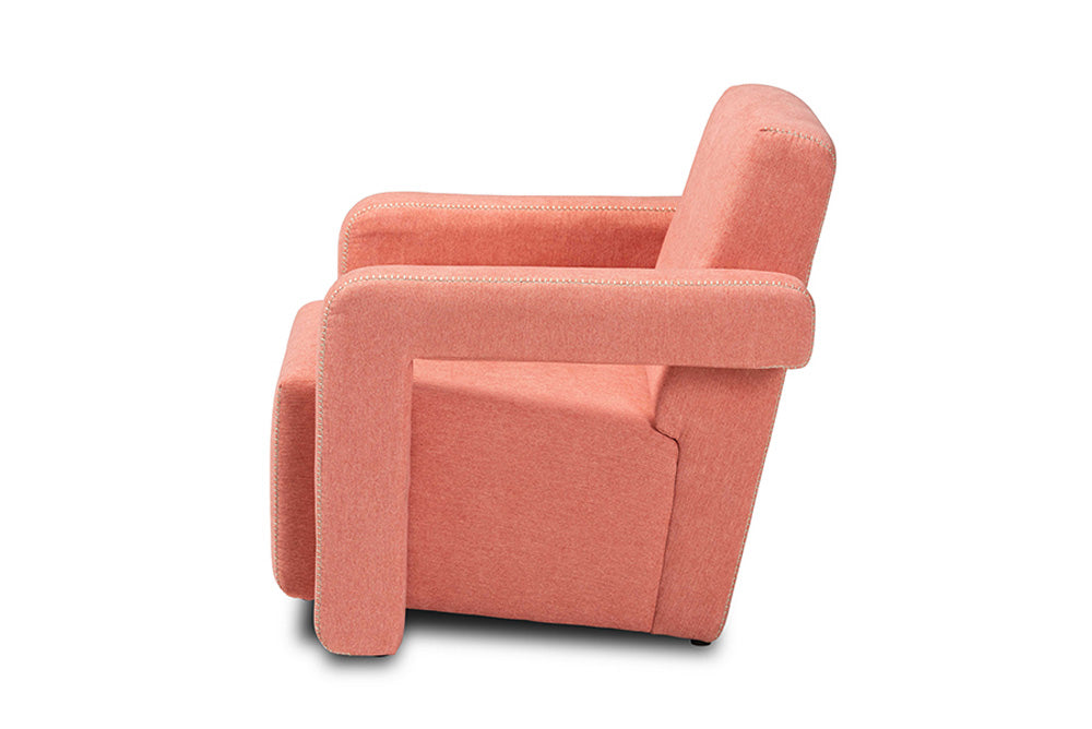 Baxton Studio - Madian Chair - 2018-Red-CC view 3