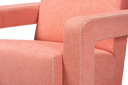 Baxton Studio - Madian Chair - 2018-Red-CC view 6