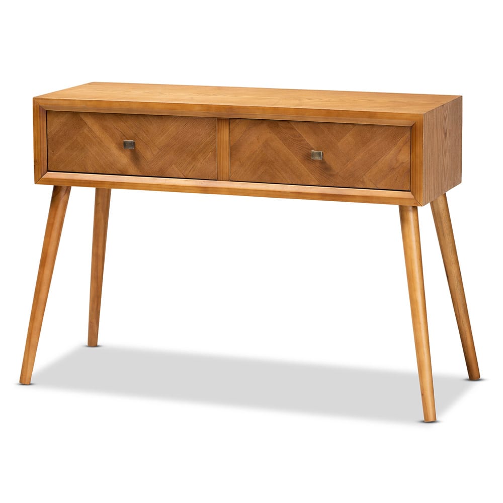 Baxton Studio - Mae Console Table in Brown - JY20A151-Console view 1
