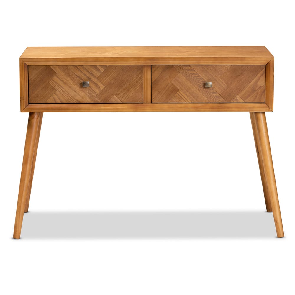 Baxton Studio - Mae Console Table in Brown - JY20A151-Console view 3