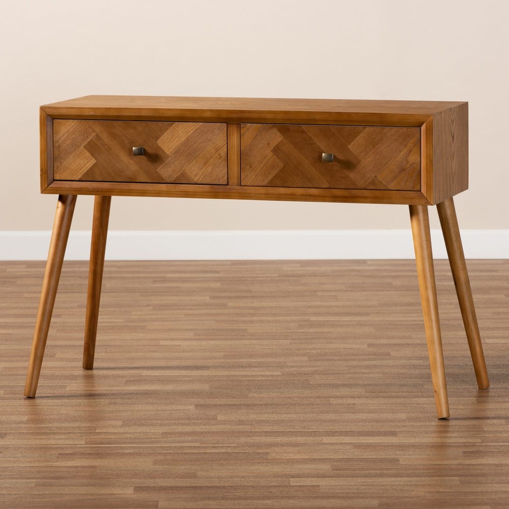 Baxton Studio - Mae Console Table in Brown - JY20A151-Console view 8