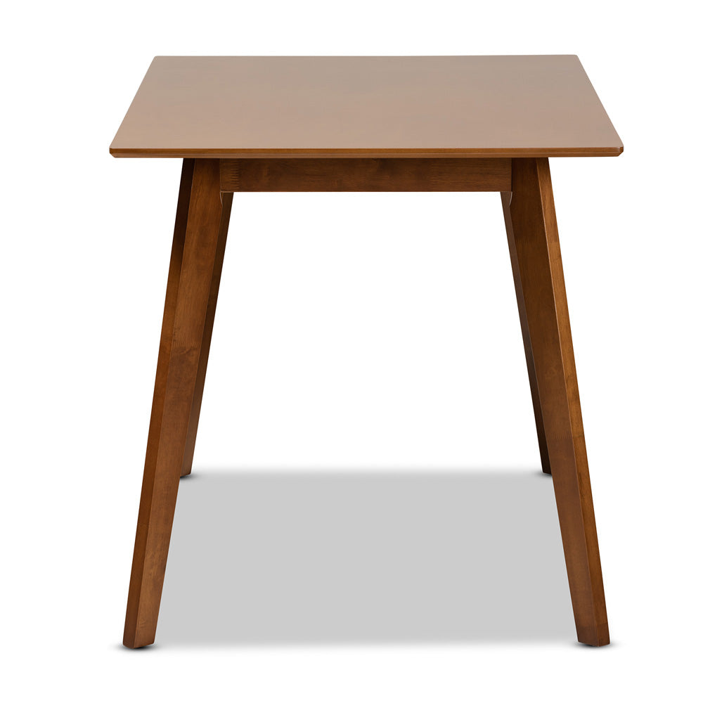 Baxton Studio - Maila Dining Table in Walnut Brown  - RH7206T-Walnut-DT view 3
