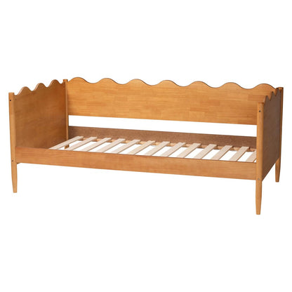 Baxton Studio - Malaya Full Size Daybed in Oak Brown - MG0239-1-NT Oak-Daybed-Full view 3