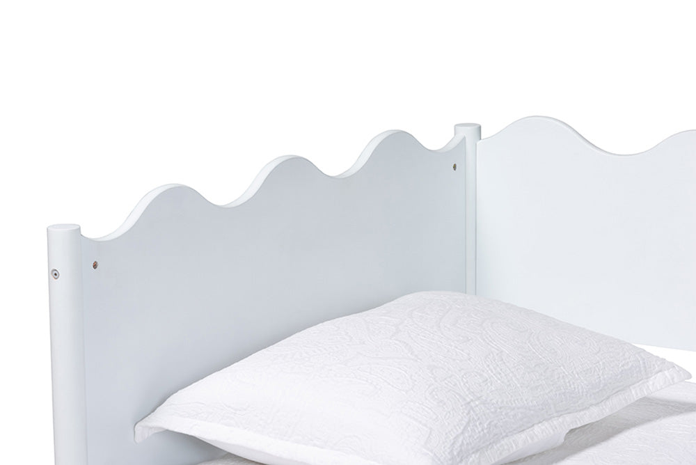 Baxton Studio - Malaya Full Size Daybed - MG0239-1-White-Daybed-Full view 4