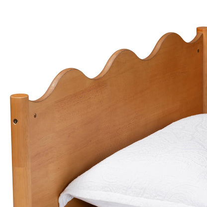 Baxton Studio - Malaya Twin Size Daybed in Oak Brown - MG0239-1-NT Oak-Daybed-Twin view 4