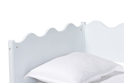 Baxton Studio - Malaya Twin Size Daybed - MG0239-1-White-Daybed-Twin view 4