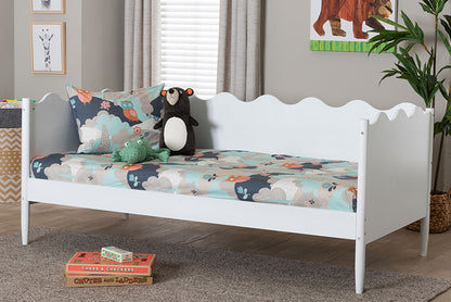 Baxton Studio - Malaya Twin Size Daybed - MG0239-1-White-Daybed-Twin view 5