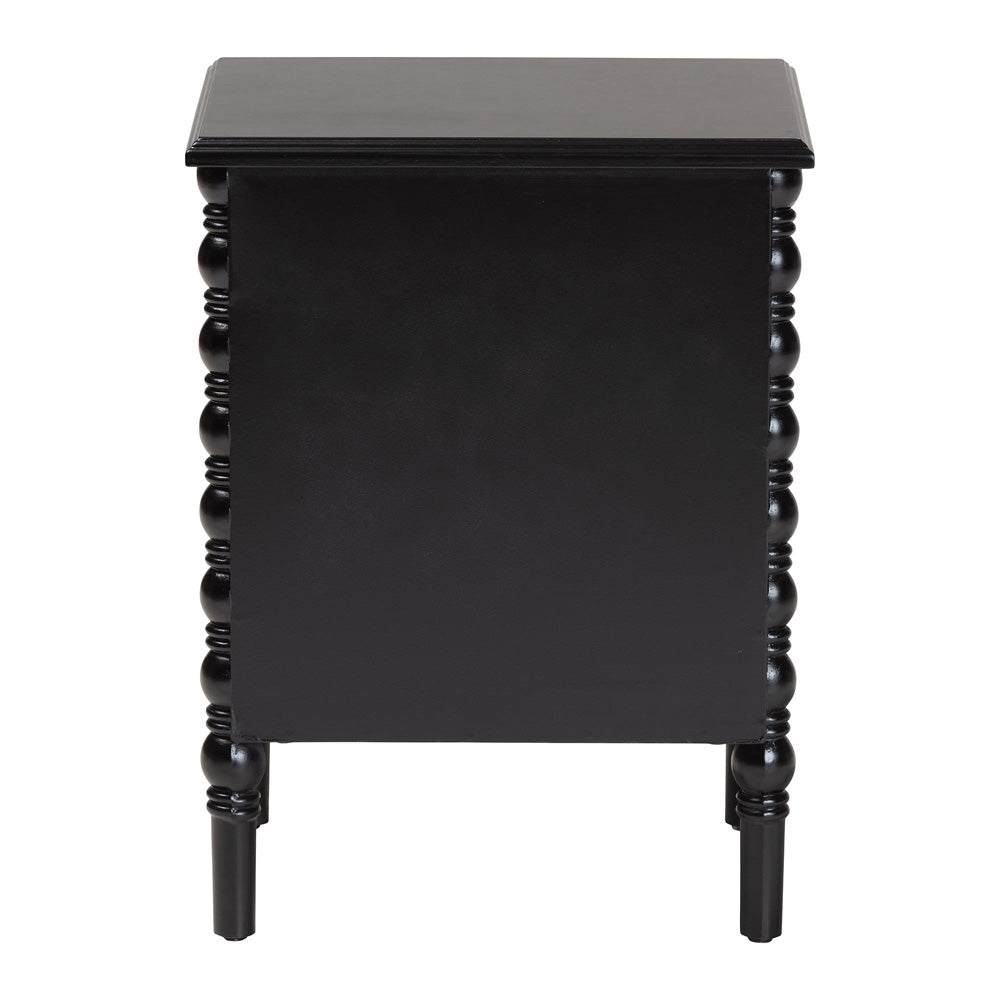 Baxton Studio - Malinda End Table in Black - JY24A172-Black/Wooden-End Table view 5
