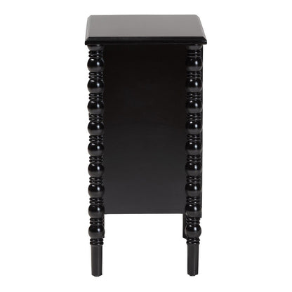 Baxton Studio - Malinda End Table in Black - JY24A173-Black/Wooden-End Table view 4