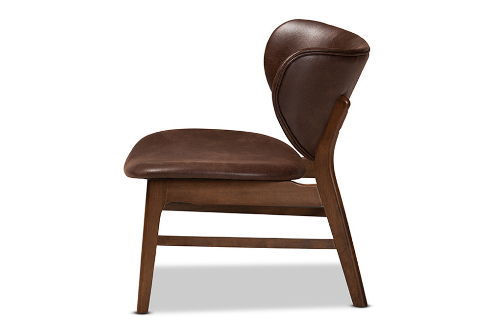 Baxton Studio - Marcos Chair - WM5002-Dark Brown/Walnut-CC view 3