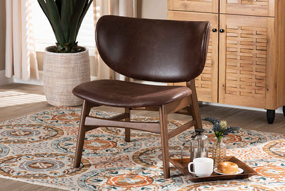 Baxton Studio - Marcos Chair - WM5002-Dark Brown/Walnut-CC view 5